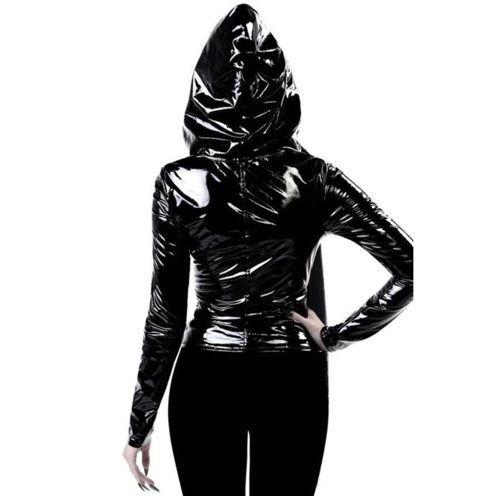 Killstar Love in Vain hooded top - Picture 2 of 5